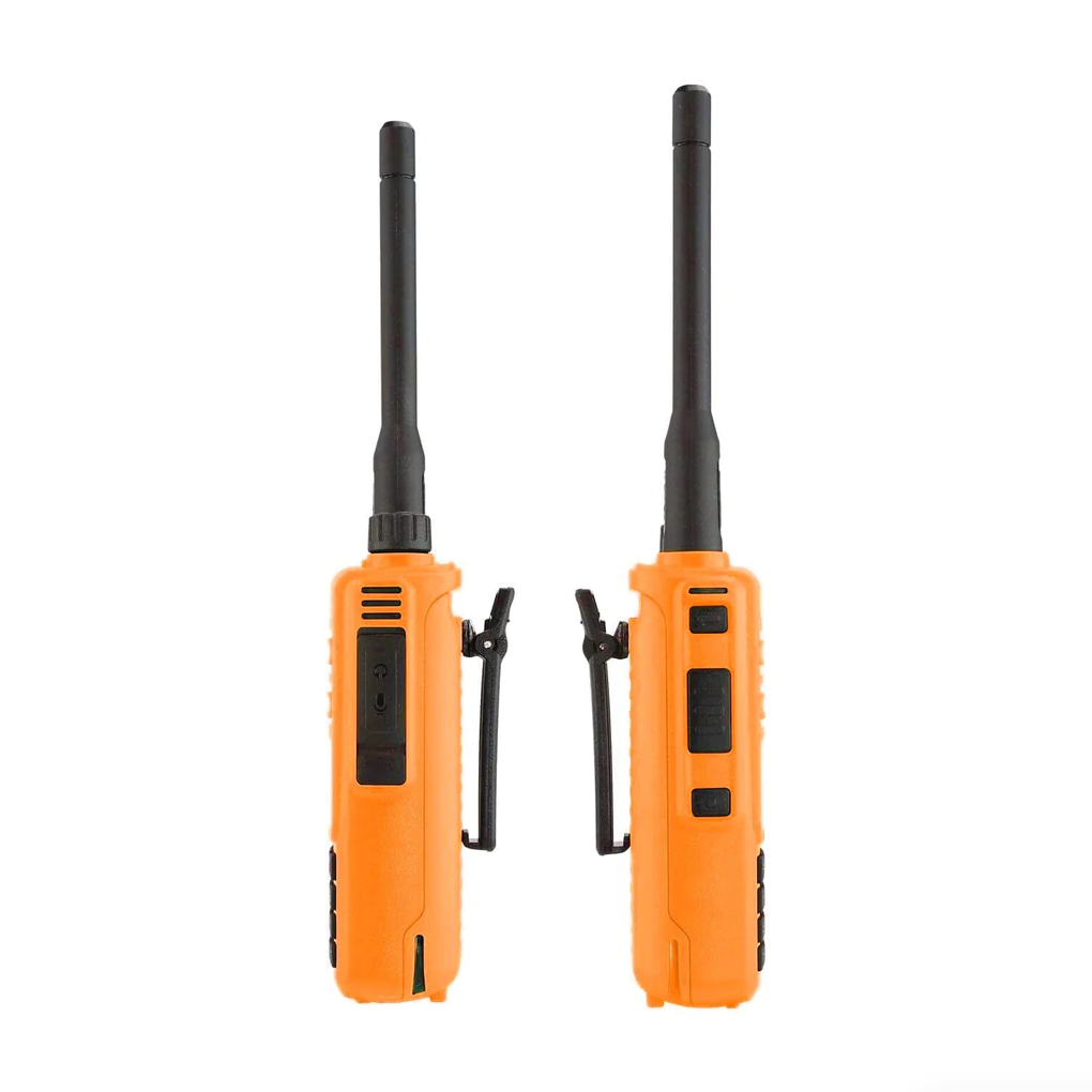 Rugged GMR2 GMRS and FRS Two Way Handheld Radio - Safety Orange