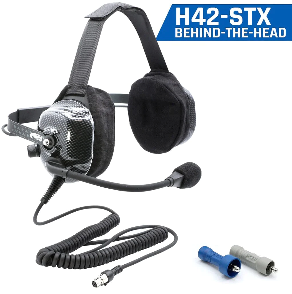 ULTIMATE HEADSET for STEREO and OFFROAD Intercoms - Over The Head or Behind The Head