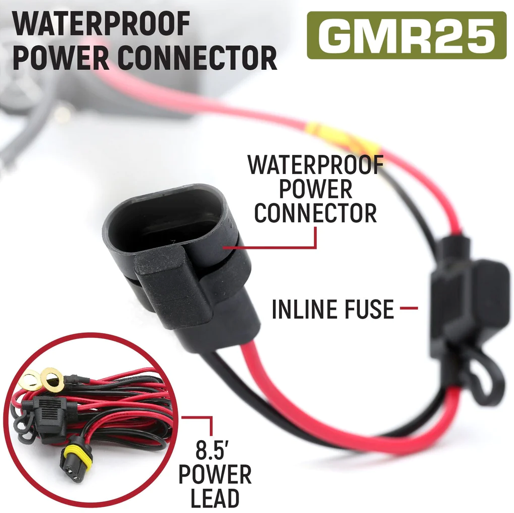 Radio Kit - GMR25 Waterproof GMRS Band Mobile Radio with Antenna