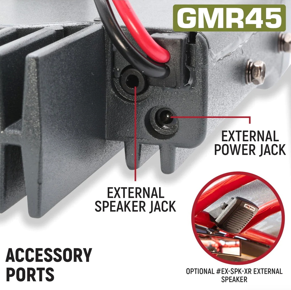Radio Kit Lite - GMR45 GMRS Band Mobile Radio with Stealth Antenna