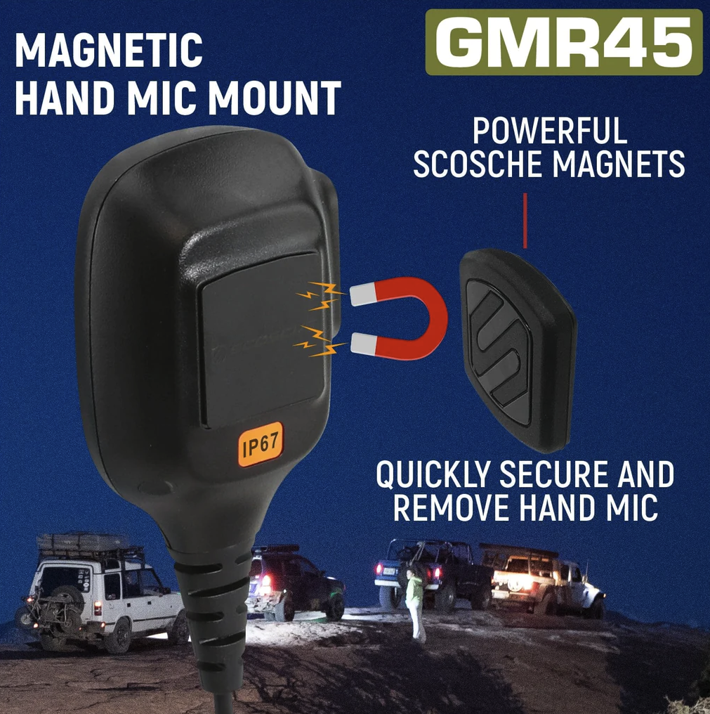 Radio Kit Lite - GMR45 GMRS Band Mobile Radio with Stealth Antenna