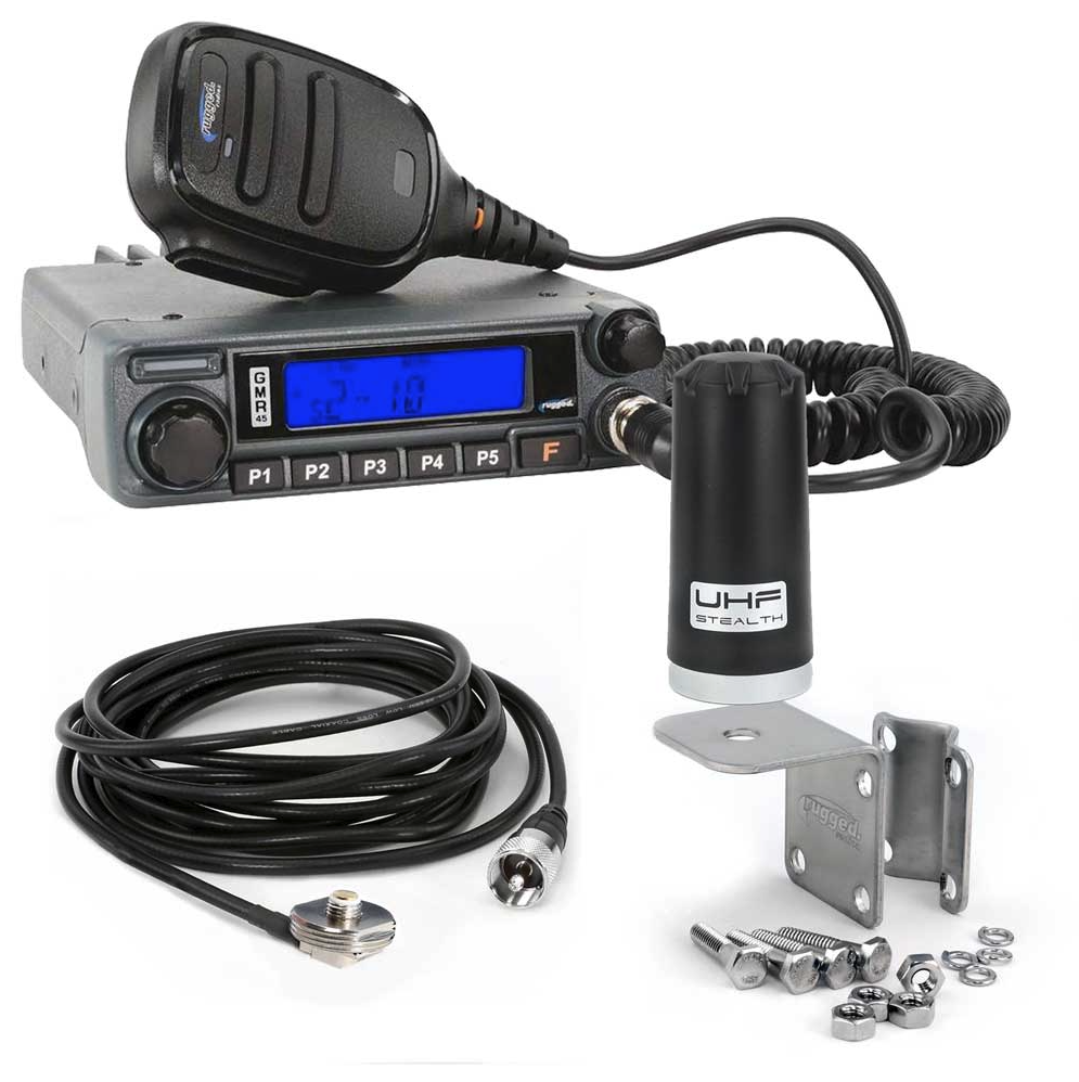 Radio Kit Lite - GMR45 GMRS Band Mobile Radio with Stealth Antenna