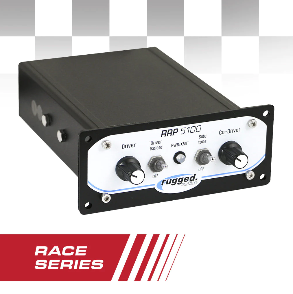 RRP5100 PRO Race Series Panel Mount 2 Person Intercom