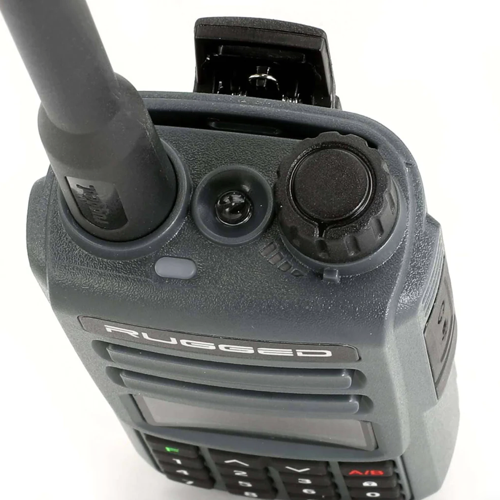 GREAT OUTDOORS PACK - GMR2 GMRS and FRS Two Way Handheld Radios with Lapel Mics and XL Batteries