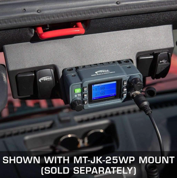 Yeti Off-road universal kit - GMR25 Waterproof GMRS Mobile Radio with Stealth Antenna