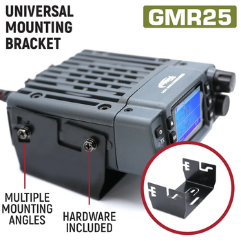 Yeti Off-road universal kit - GMR25 Waterproof GMRS Mobile Radio with Stealth Antenna