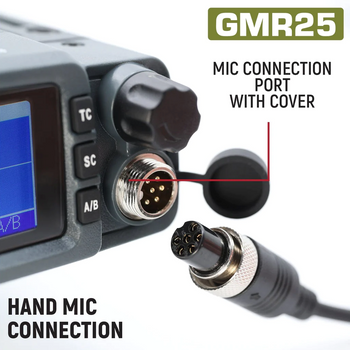 Yeti Off-road universal kit - GMR25 Waterproof GMRS Mobile Radio with Stealth Antenna