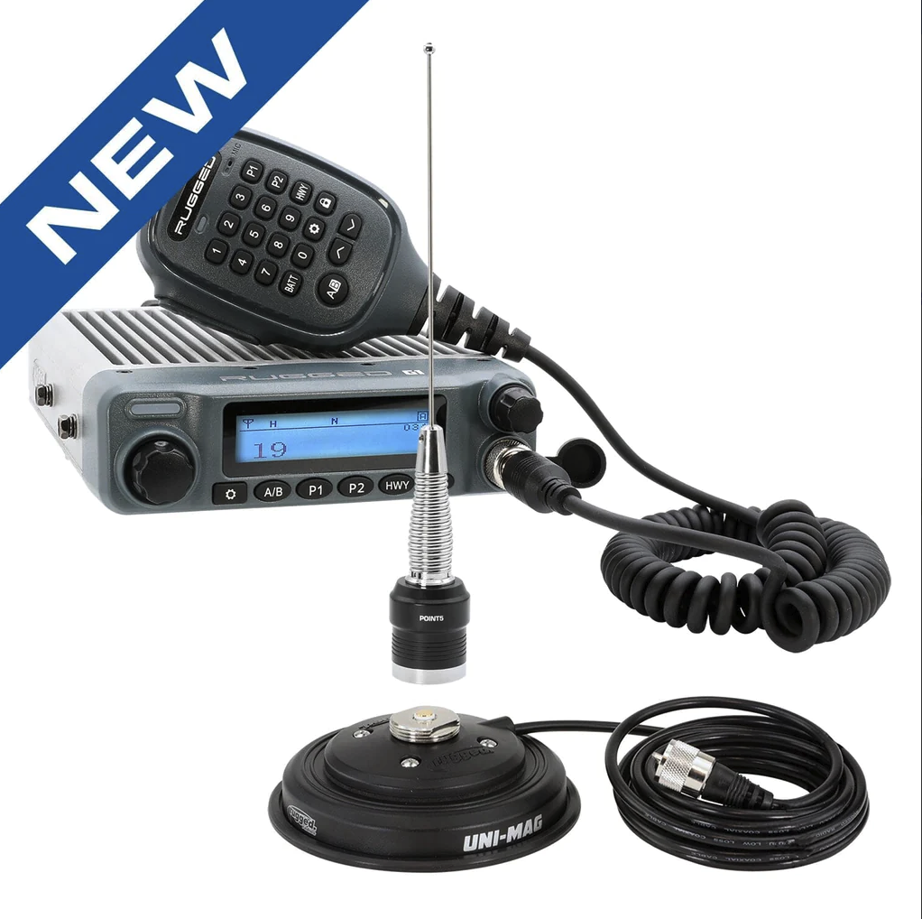 Radio Kit - Rugged G1 ADVENTURE SERIES Waterproof GMRS Mobile Radio with Antenna